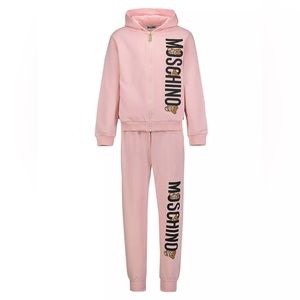 Moschino kids hoodie and sweatpant set